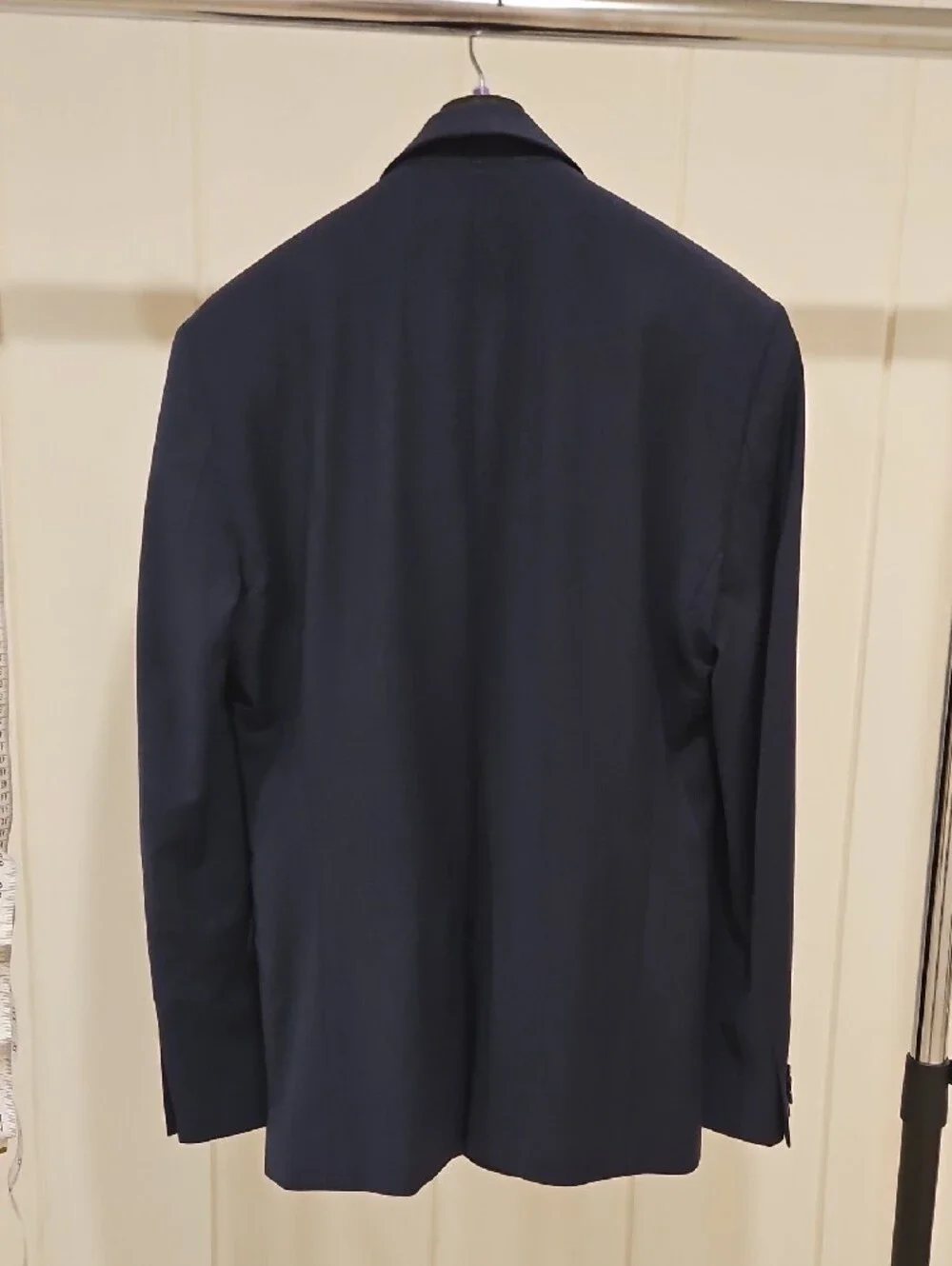 Express Men's Navy Sport Coat - Button Blazer